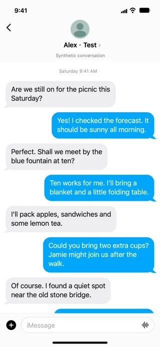 Messages 合成测试图 1